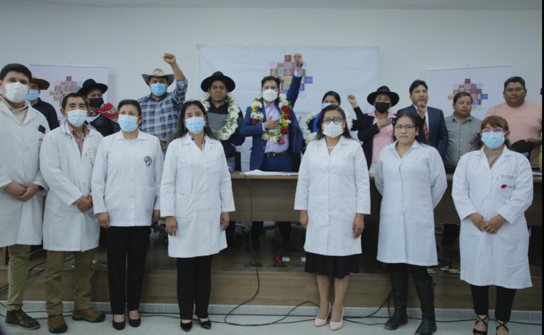 Salud posesiona al cuerpo médico directivo que iniciará la puesta en marcha del hospital de tercer nivel de Chuquisaca