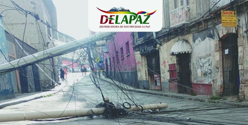 Delapaz restablece servicio de energía eléctrica a afectados de la calle Bueno