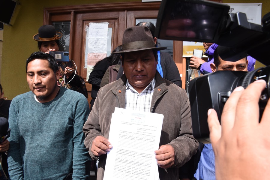 Pacto de Unidad presenta al TSE memorial con observaciones subsanadas para garantizar legalidad del congreso del MAS - IPSP