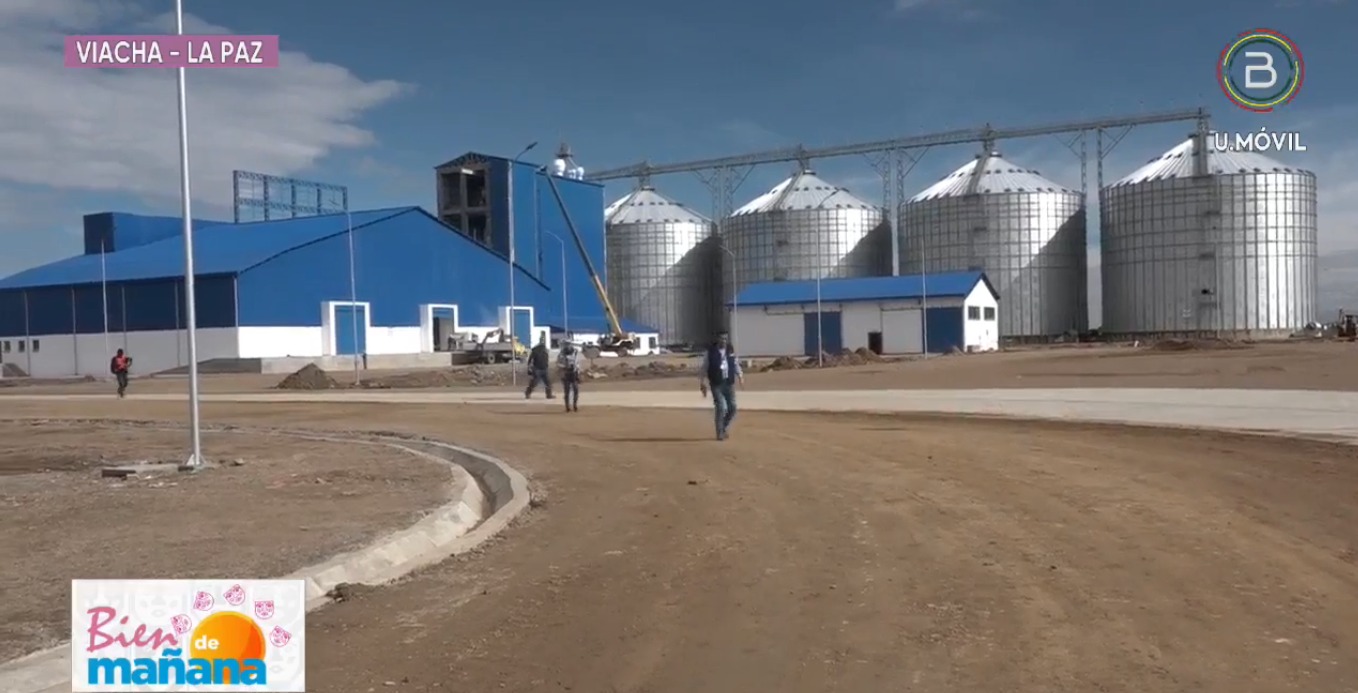 Concluye construcción de la Planta de Transformación de Cereales en Viacha