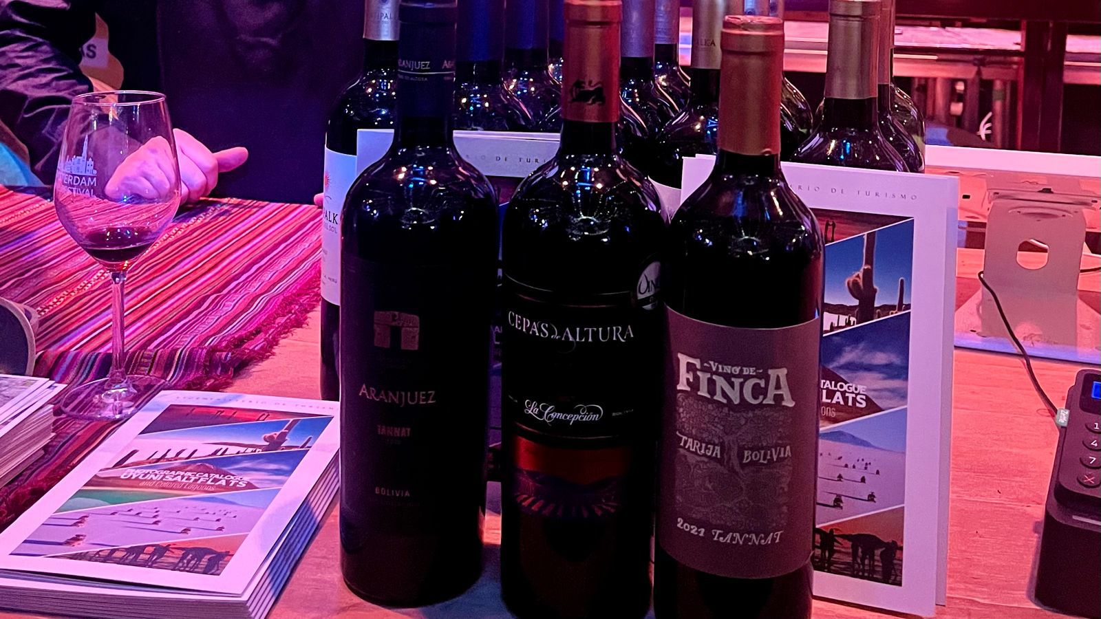 Vinos bolivianos se presentan con éxito en festival de Países Bajos