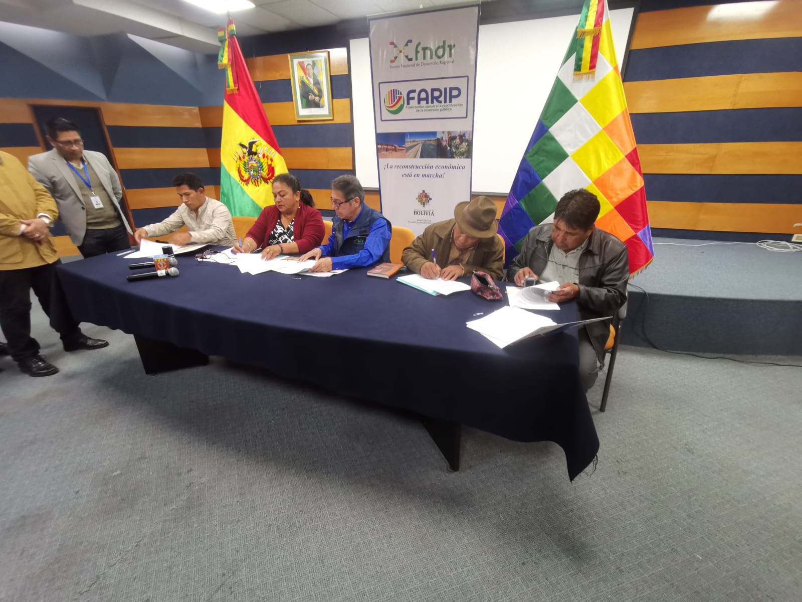 FNDR aprueba Bs 11,7 millones de financiamiento para cuatro municipios de La Paz y Pando