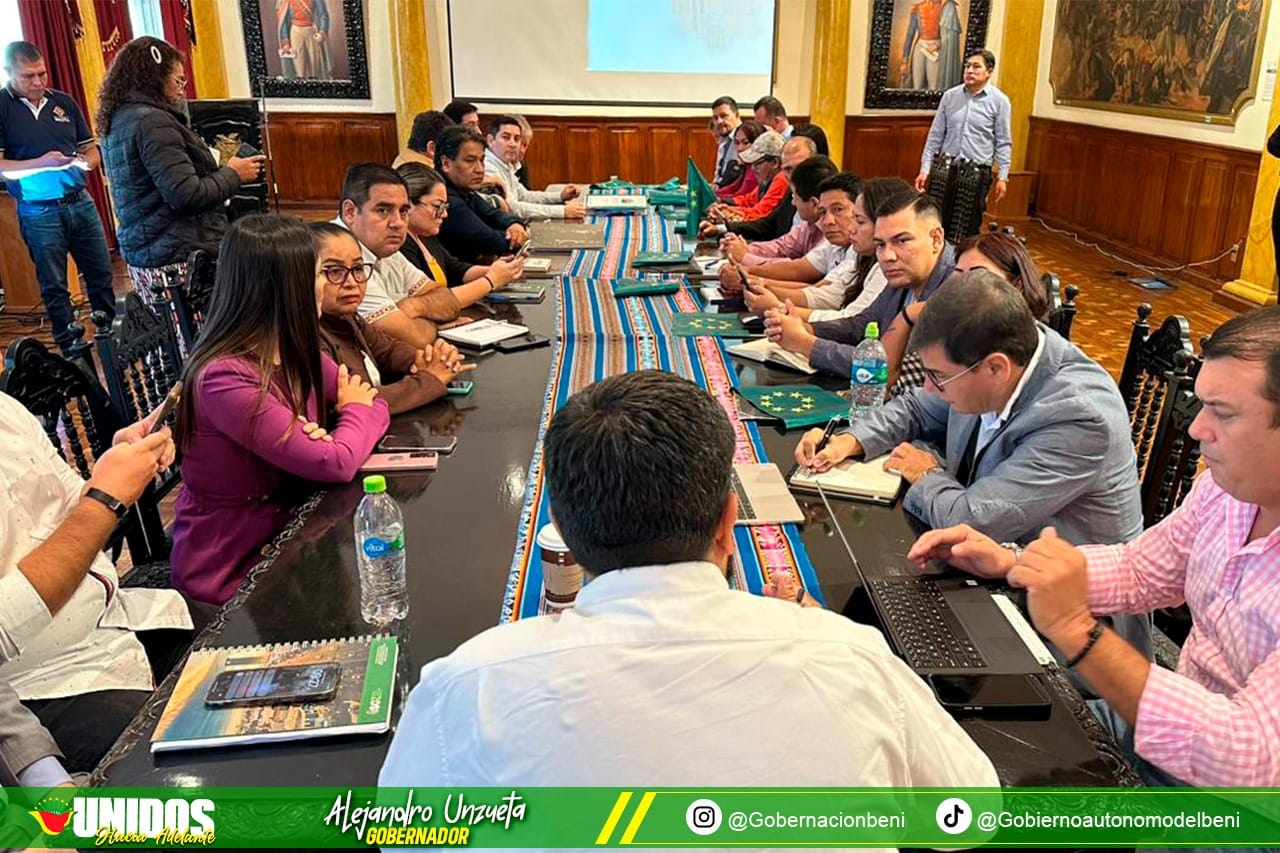 Beni y Santa Cruz avanzan “por buen camino” en diálogo sobre Piso Firme, acuerdan reunión de gobernadores