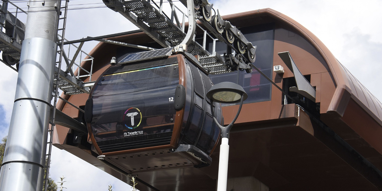 Reiteran que crédito de $us 62 millones es para ampliar la línea café y para otros proyectos de Mi Teleférico