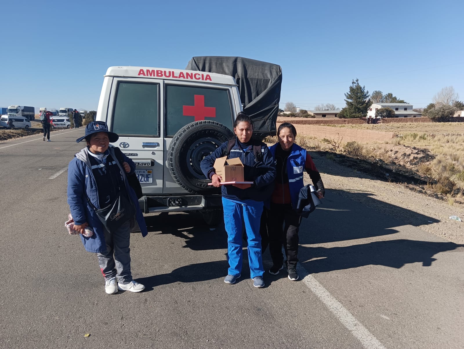 Al menos 310 atenciones médicas se brindaron en puntos de bloqueo del transporte