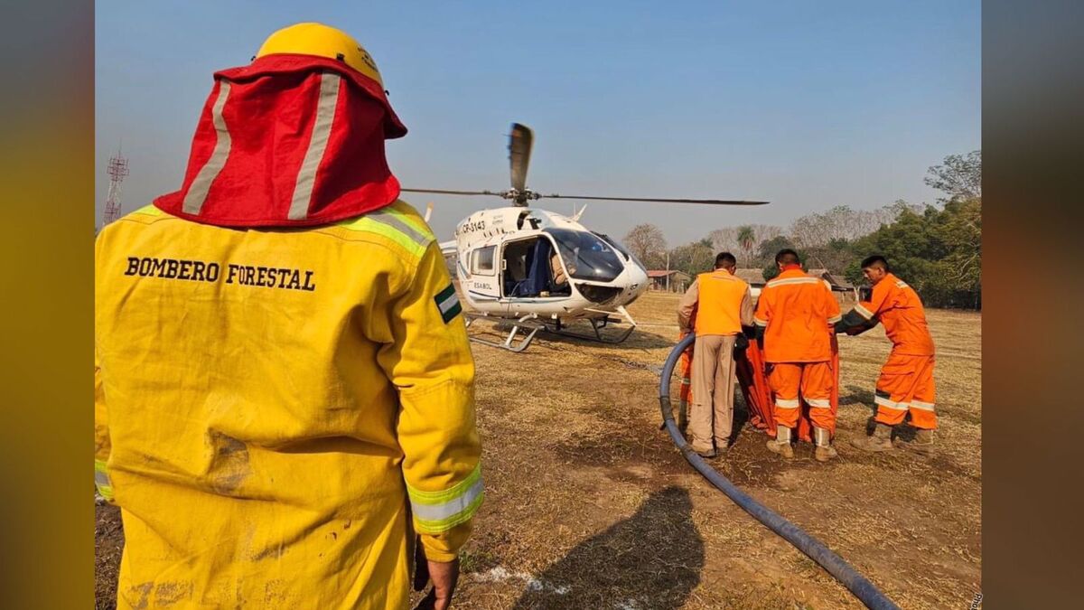 Helicópteros dejarán de operar en tareas de sofocación de incendios en Santa Cruz de persistir bloqueo en San Julián