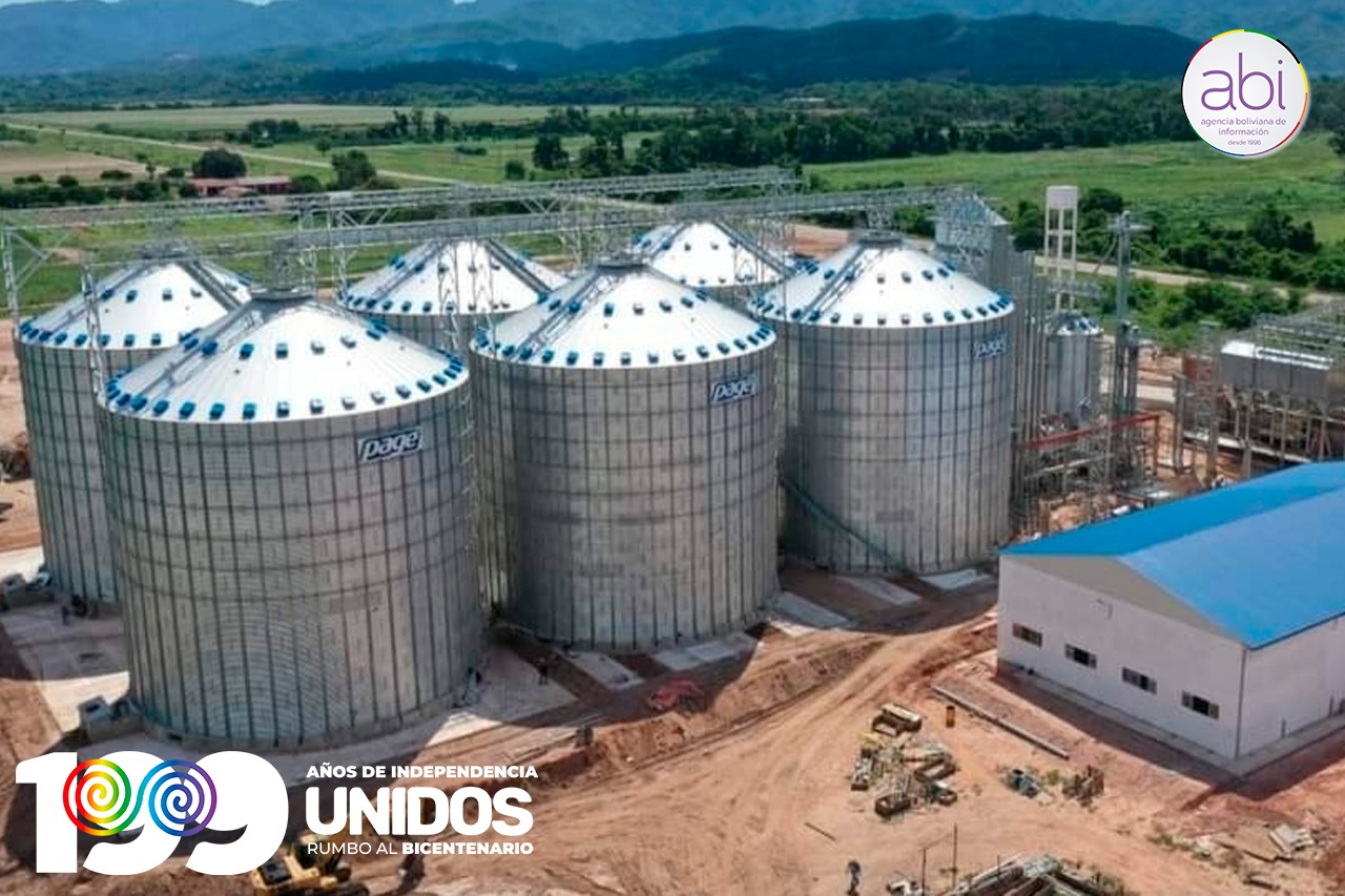 En Tarija seis silos estatales acopiarán 36.000 toneladas de maíz y trigo rumbo al Bicentenario