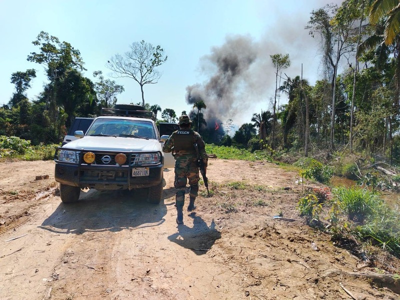 Destruyen nueve fábricas móviles de cocaína en Cochabamba y Santa Cruz