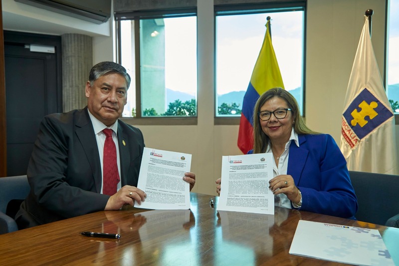 Fiscalías de Bolivia y Colombia acuerdan fortalecer la lucha contra el crimen organizado