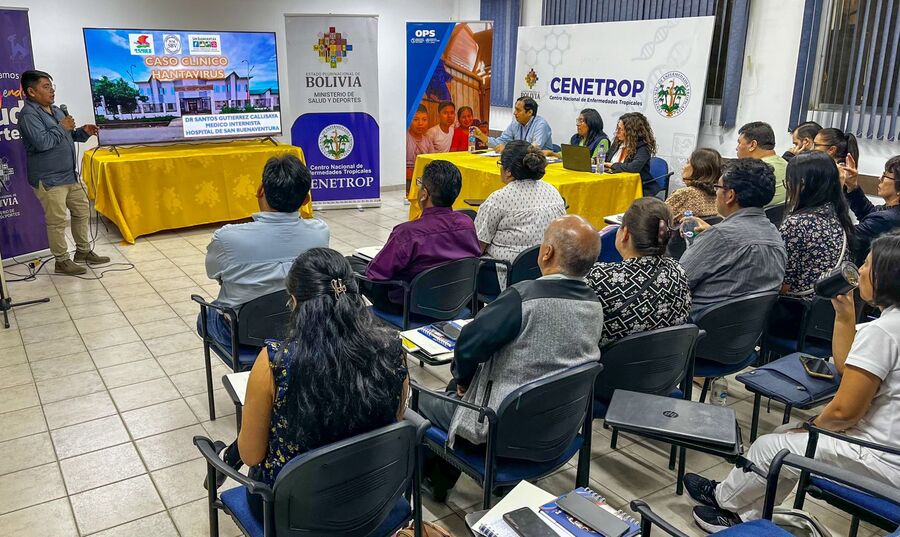 Personal de salud se capacita para fortalecer manejo clínico de enfermedades transmitidas por roedores