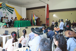 Choquehuanca advierte del riesgo de la angurria del poder y asegura que se necesita dejar el culto a la personalidad