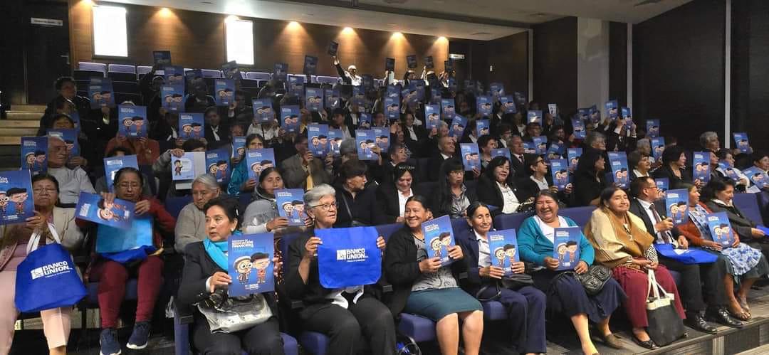 Más de un millón y medio de adultos mayores cobraron su Renta Dignidad de Banco Unión en 2023 