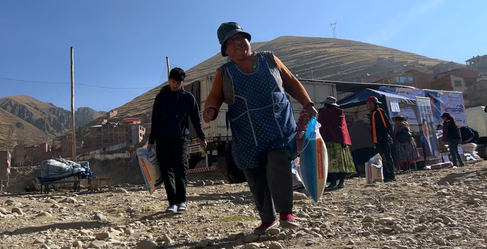 Ferias móviles de Emapa recorrerán el macrodistrito Periférica y llegarán a zonas más alejadas en La Paz