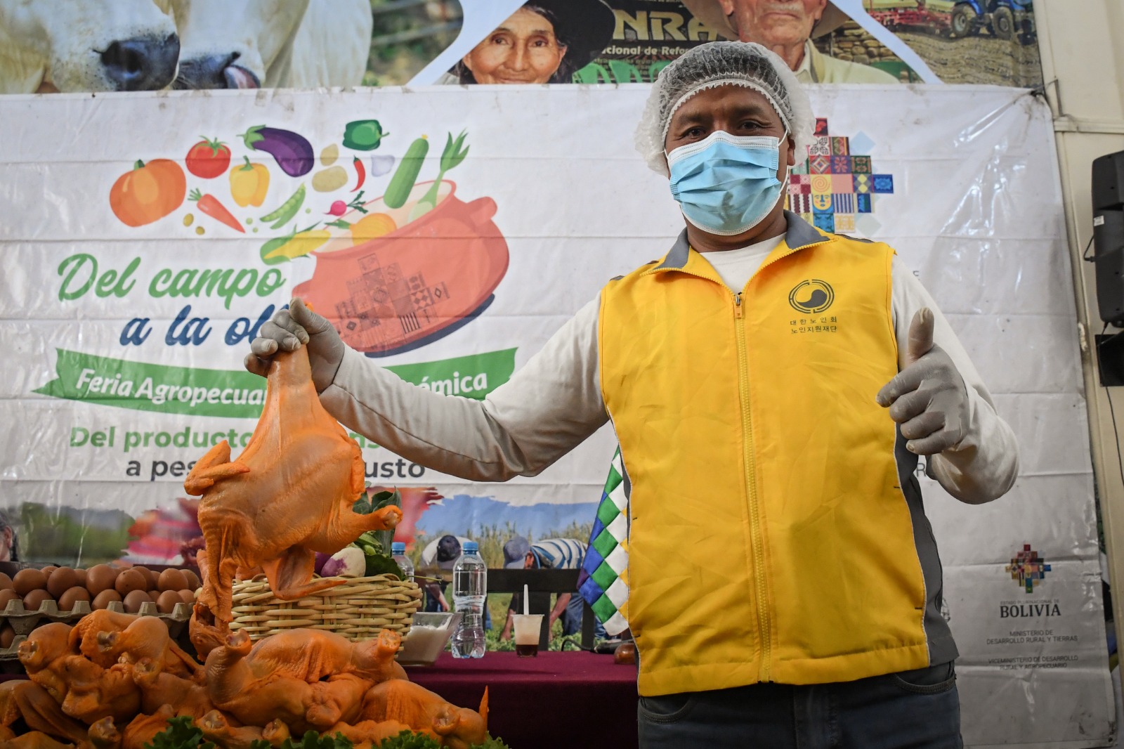 Feria “Del campo a la olla” se instala en el Plan 3.000 de la ciudad de Santa Cruz