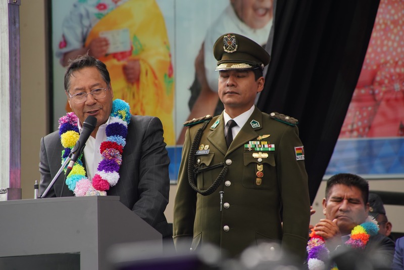 Arce destaca rol de la juventud en la transformación del Estado y modernización de la administración pública 