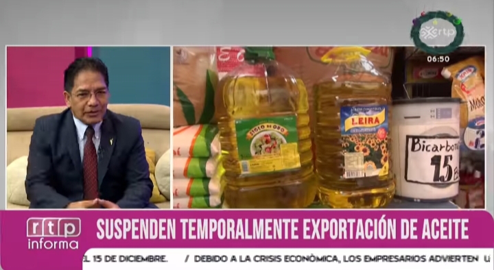 Prevén que suspensión de exportaciones de aceite tome tres meses a partir de este viernes