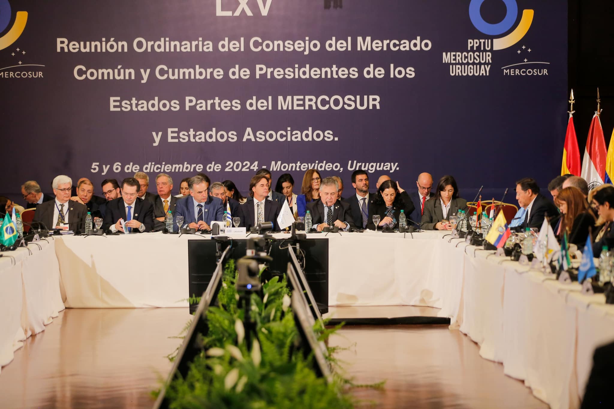 Arce destaca acuerdo entre el Mercosur y la UE y afirma que Bolivia está interesada en ser parte