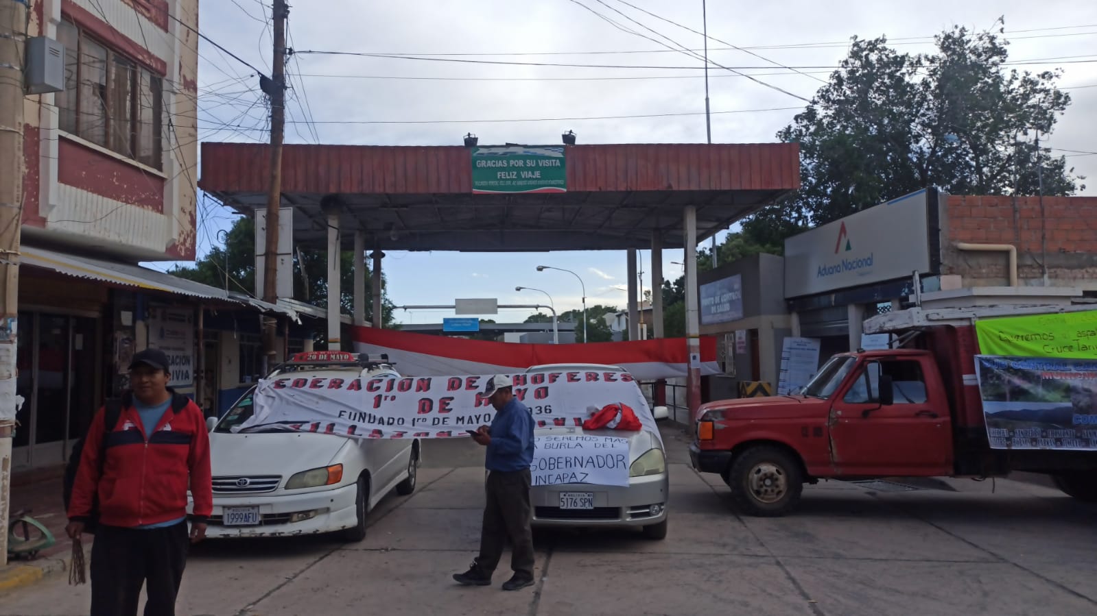Puente Internacional Horacio Guzmán entre La Quiaca (Argentina) y Villazón (Bolivia) en Potosí. Foto: Radio Villazón