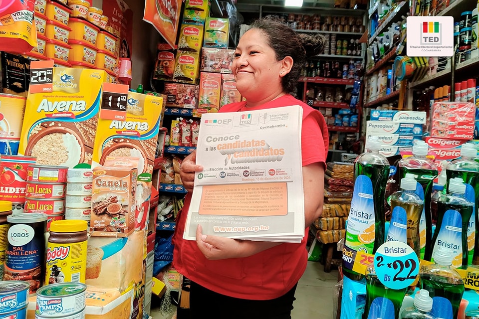 En Cochabamba inicia distribución de maletas electorales para las judiciales