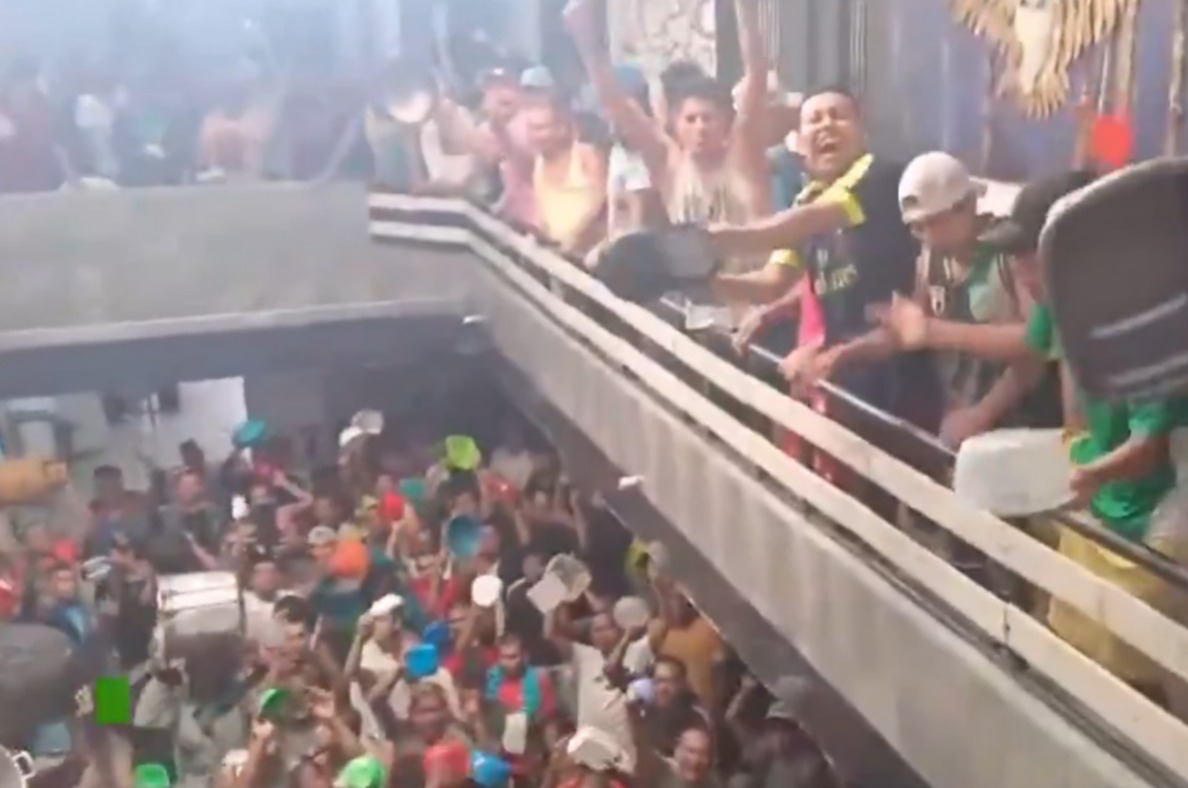 Reclusos protestan en Palmasola exigiendo a la Gobernación cruceña pago de prediarios para su alimentación