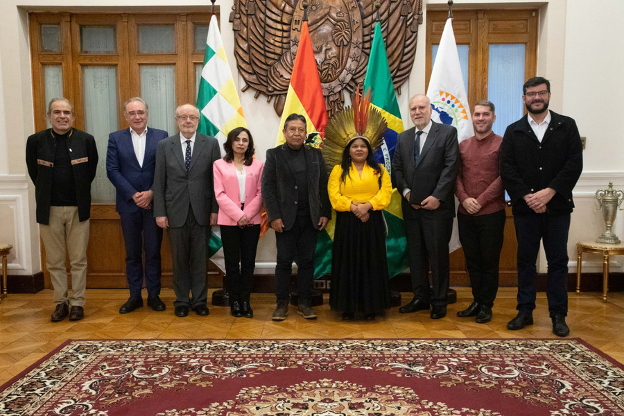 Bolivia y Brasil refuerzan su compromiso y alianza para proteger a los pueblos indígenas y la Amazonía