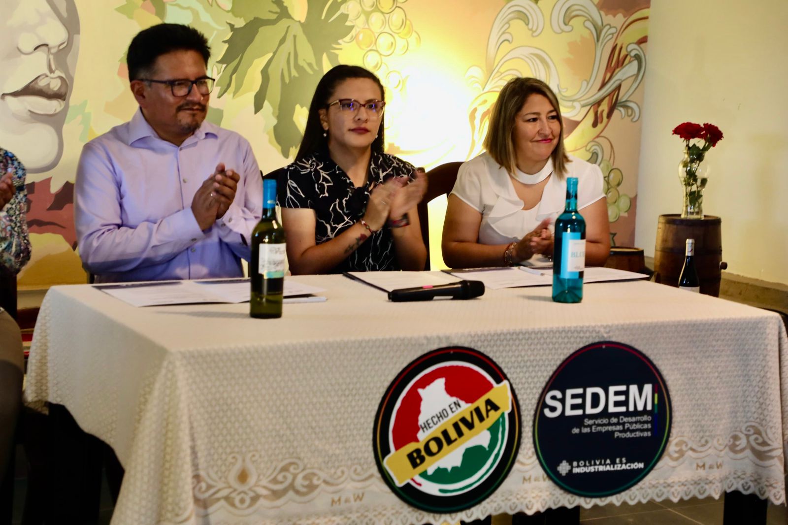 Envibol cierra contrato de venta de botellas por Bs 443.000 con Vinos Vilte de Tarija
