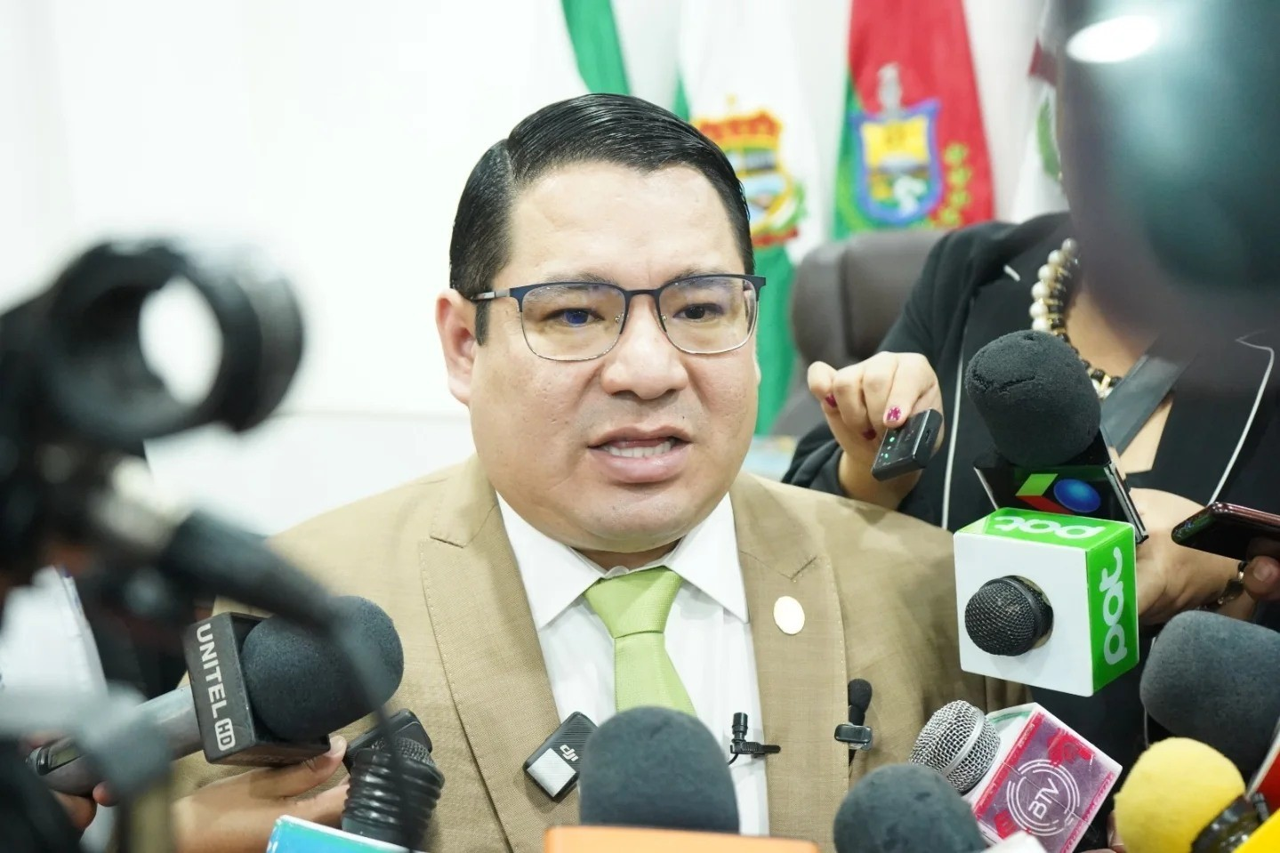 Fiscal General del Estado, Roger Mariaca. Foto: FGE