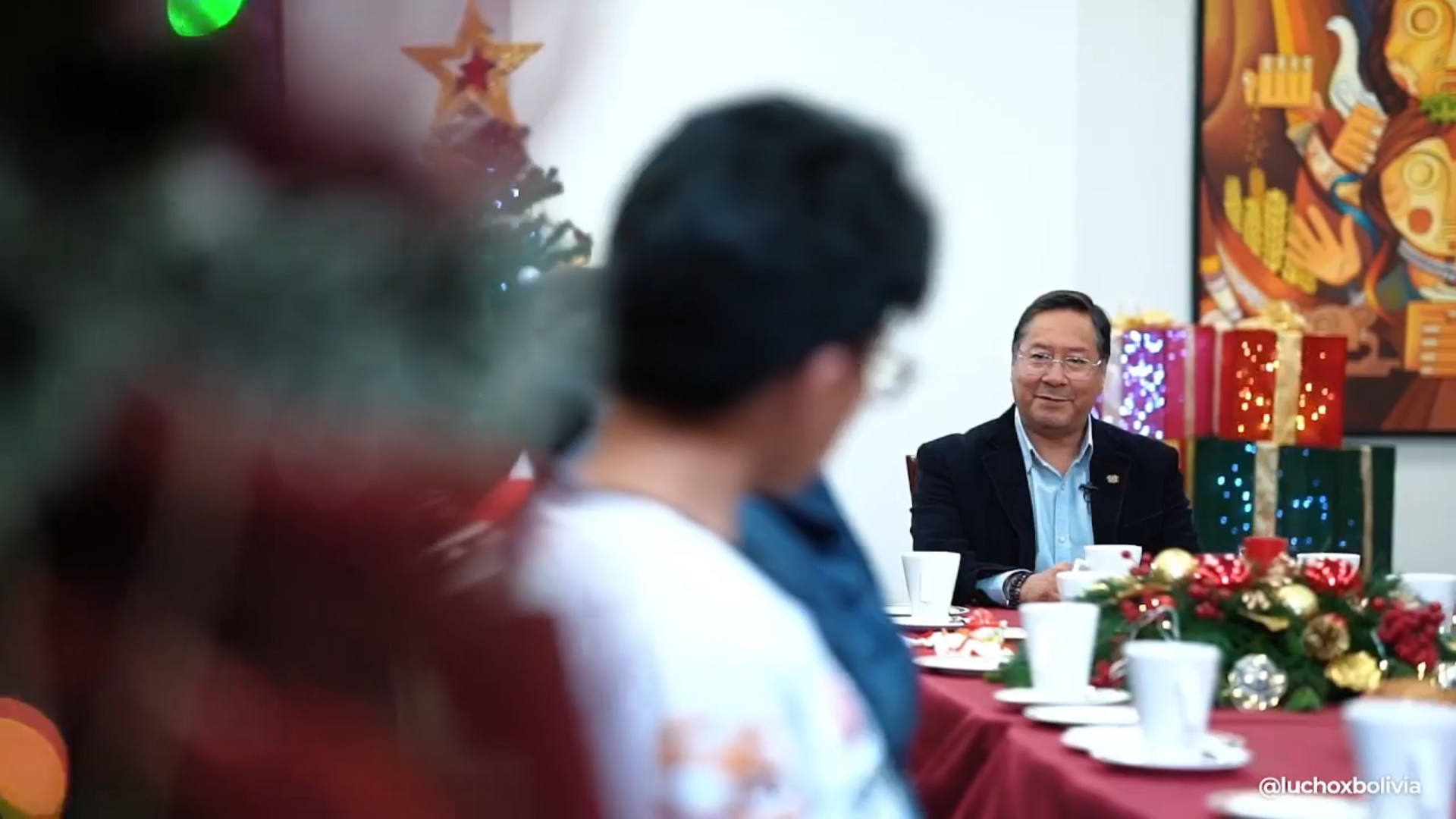 Arce desea paz y esperanza en esta Navidad y afirma que el 2025 será el año de la Bolivia industrializada