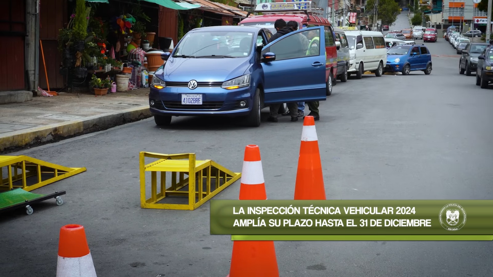 Policía reporta un 83% de vehículos con Inspección Técnica Vehicular, el plazo vence el 31 de diciembre sin ampliación