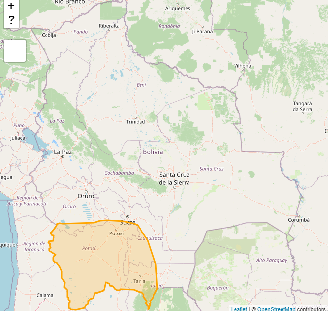 Activan alerta Naranja por vientos fuertes de hasta 60 kilómetros en cuatro departamentos