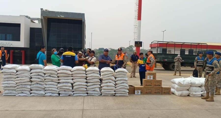 Familias afectadas por sequías, incendios y otros eventos recibieron 2.144 toneladas de ayuda humanitaria