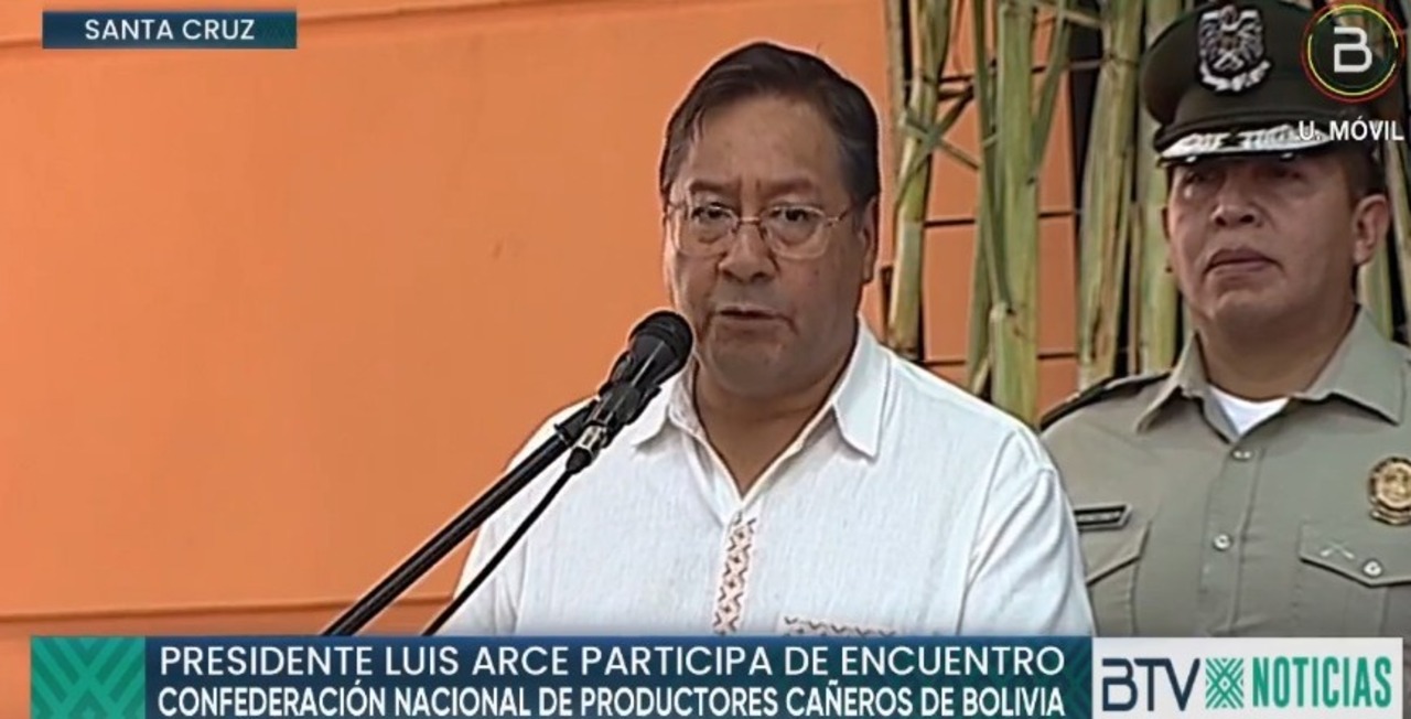 Presidente Arce celebra acuerdo de compra de etanol con el sector cañero