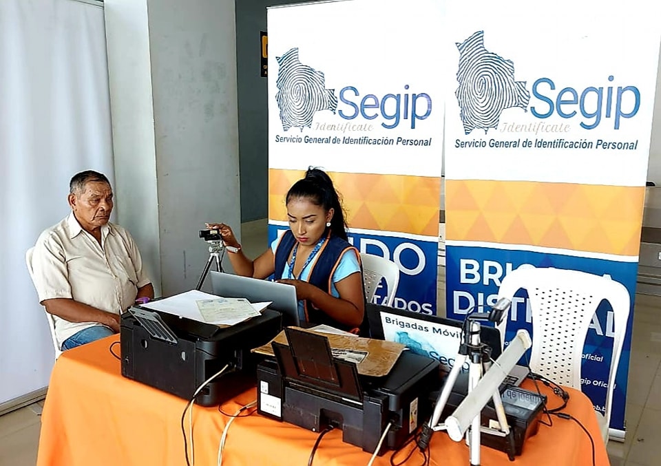 En 2023 Segip emitió 2,8 millones de cédulas y 90 municipios fueron declarados libres de indocumentados 