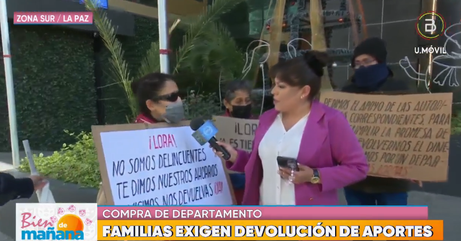 Familias exigen devolución de aportes económicos a la inmobiliaria Las Loritas