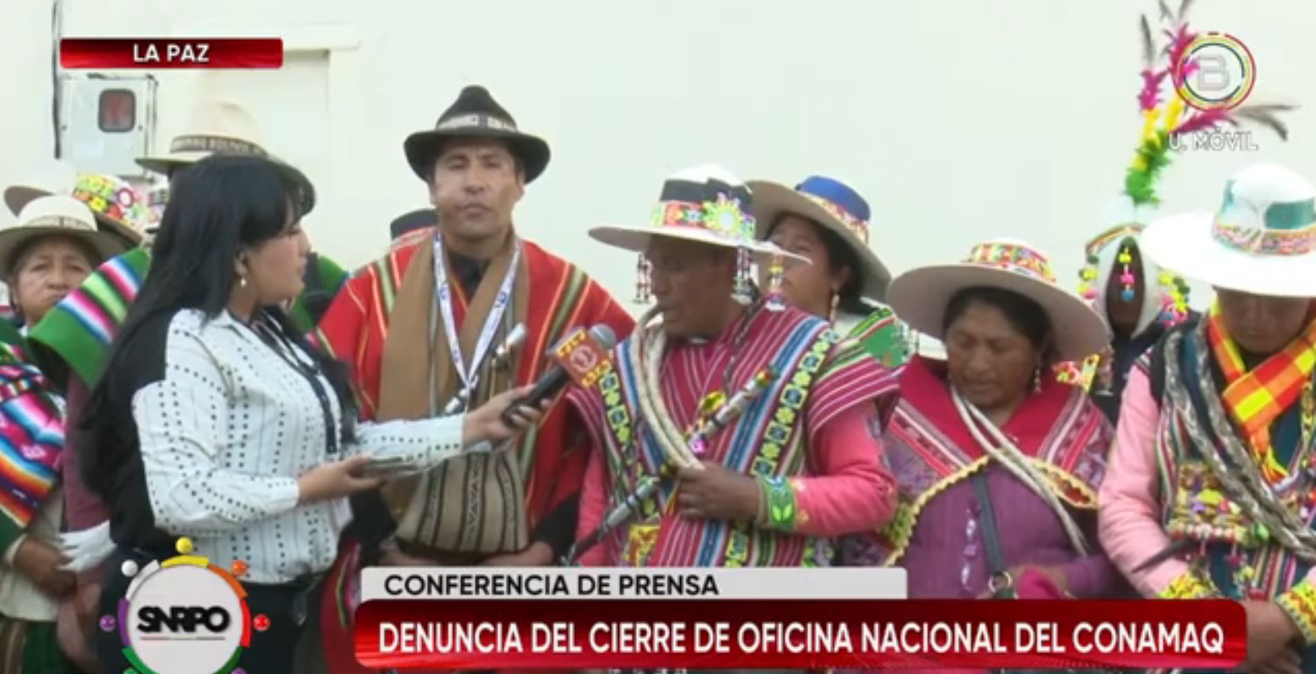 Dirigentes indígenas del Norte de Potosí denuncian cierre de las oficinas de la Conamaq en La Paz
