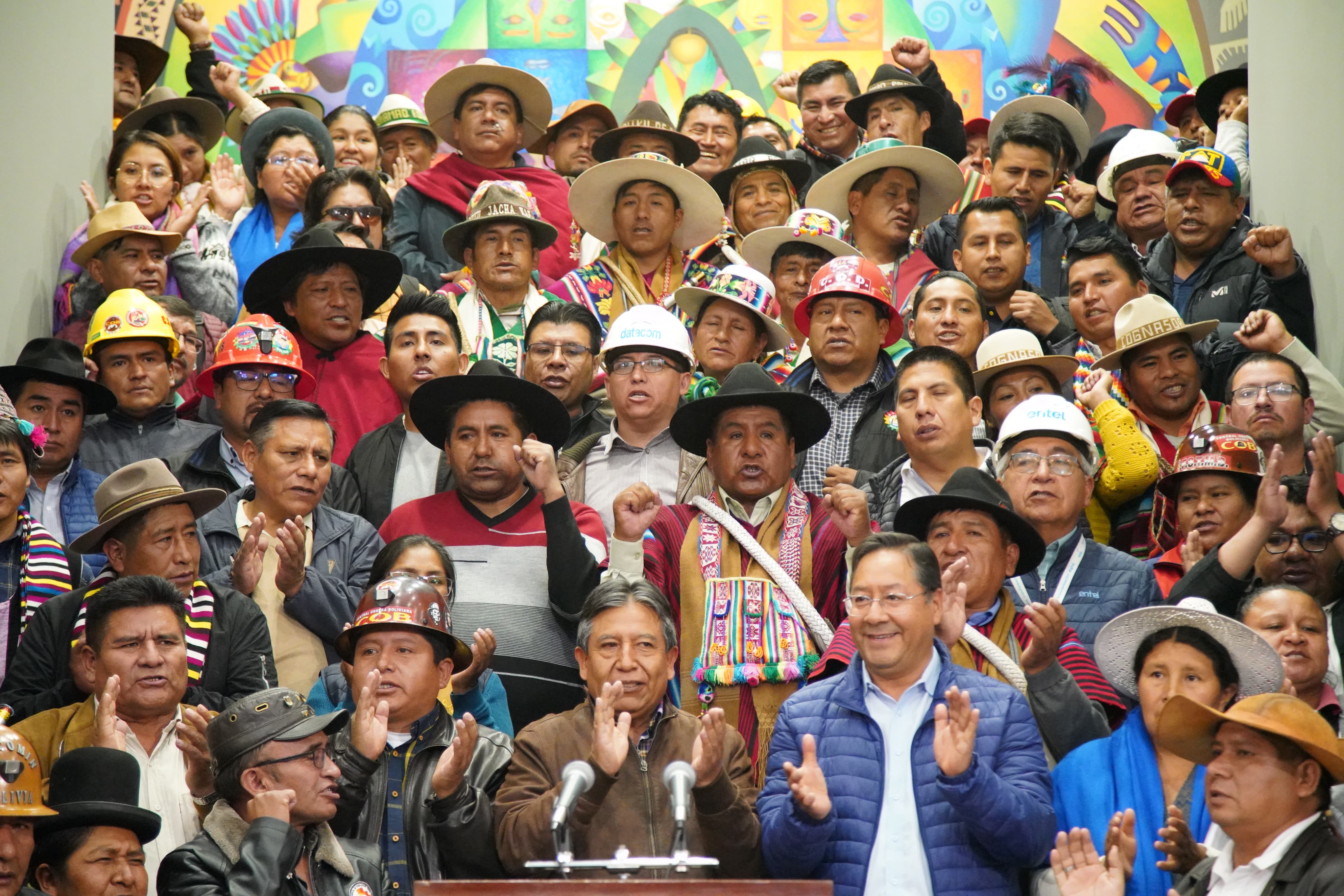 Arce asegura que en unidad se defenderá la estabilidad económica y social “que tanto nos costó recuperar”