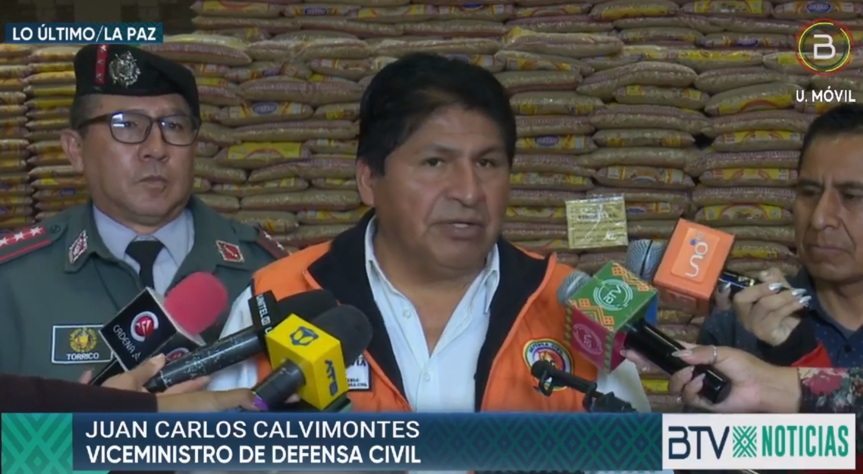 Envían 6,8 toneladas de ayuda humanitaria a Tipuani para atender a unos 200 damnificados