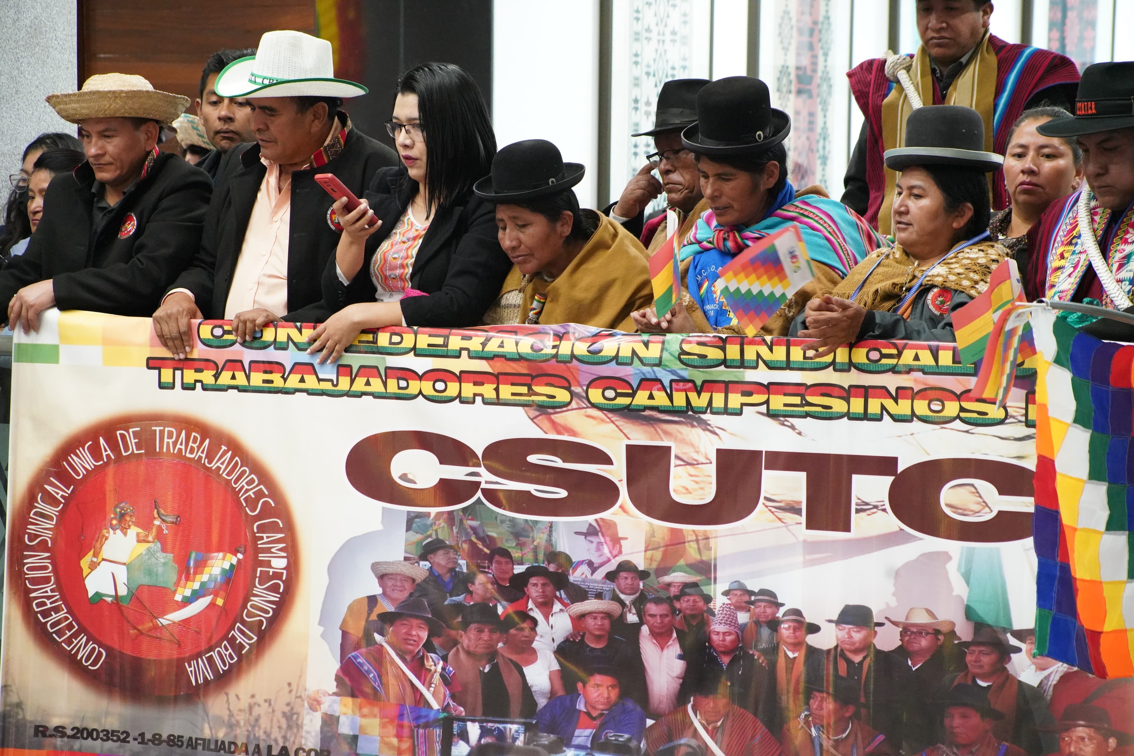 Csutcb invoca a la unidad para defender el Proceso de Cambio y ratifica respaldo al gobierno democrático de Arce