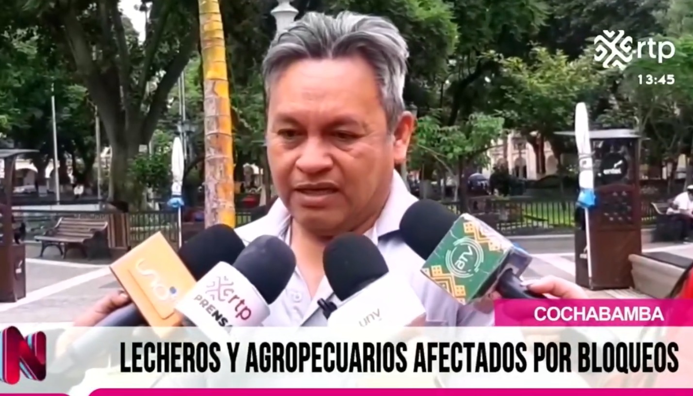 Cámara Agropecuaria y lecheros de Cochabamba rechazan y reprochan “bloqueos políticos”