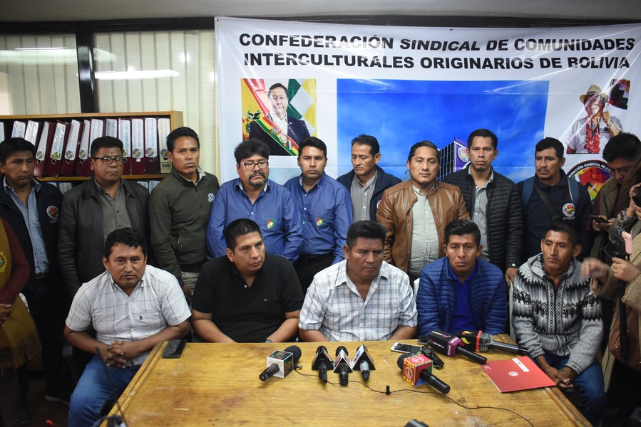 Interculturales instan a bloqueadores que no se presten a la “angurria de poder” de Morales y le responsabilizan por lo que pueda pasar