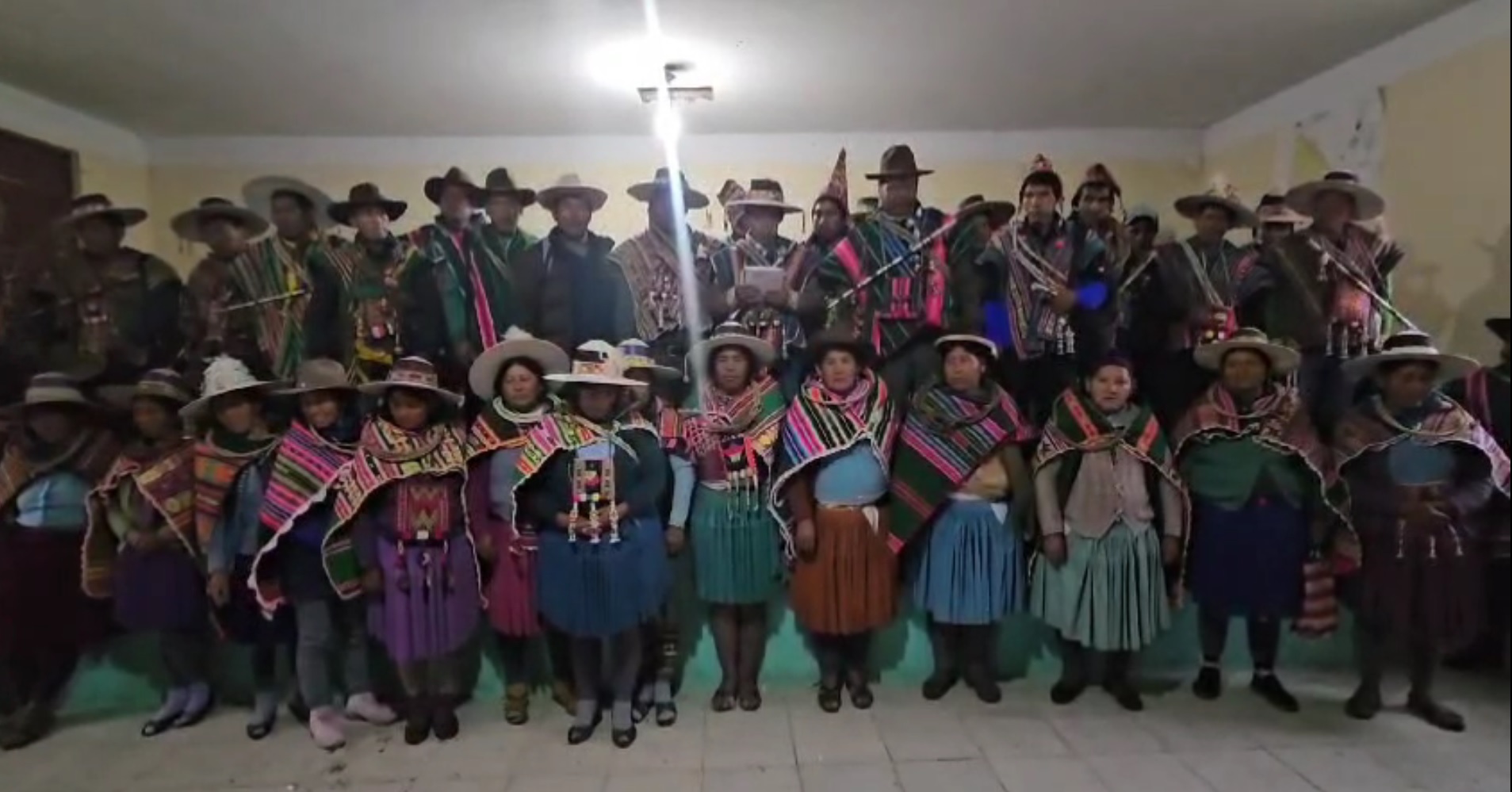 Ayllu Panacachi rechaza bloqueos y ratifica apoyo al presidente Arce