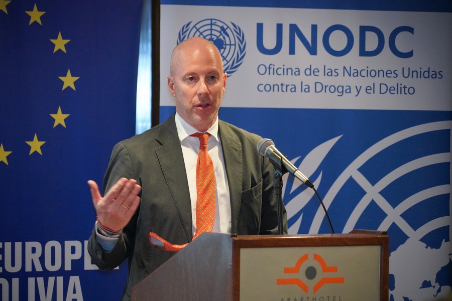 Unión Europea destaca resultados de la lucha antidroga en Bolivia y ratifica su apoyo