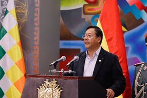 Arce asegura que el pueblo y organizaciones sociales cierran filas en contra de los bloqueos por el daño que provoca a la economía