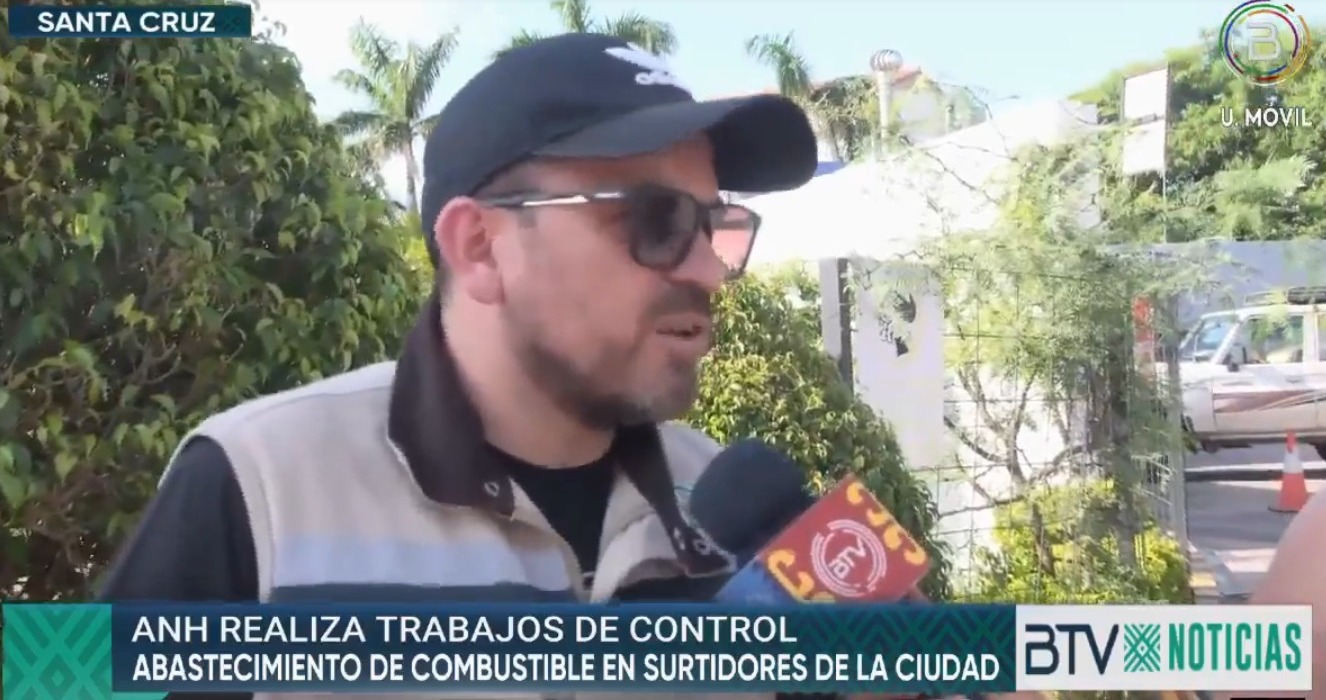 ANH identifica a sujeto que acopiaba gasolina y secuestra 350 litros en Santa Cruz 