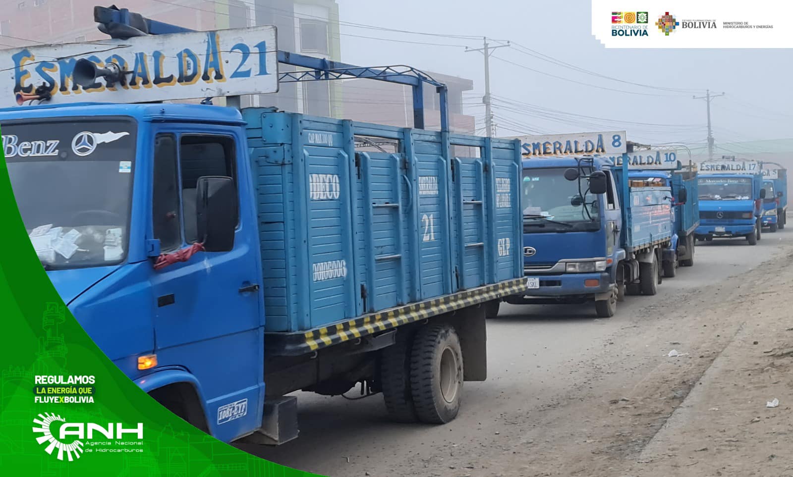 YPFB incrementa volúmenes de despacho de GLP y despacha 60.000 garrafas para su distribución en La Paz y El Alto