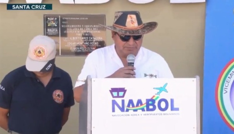 Bolivia recibe equipamiento brasileña para los bomberos forestales por valor de Bs 344.169