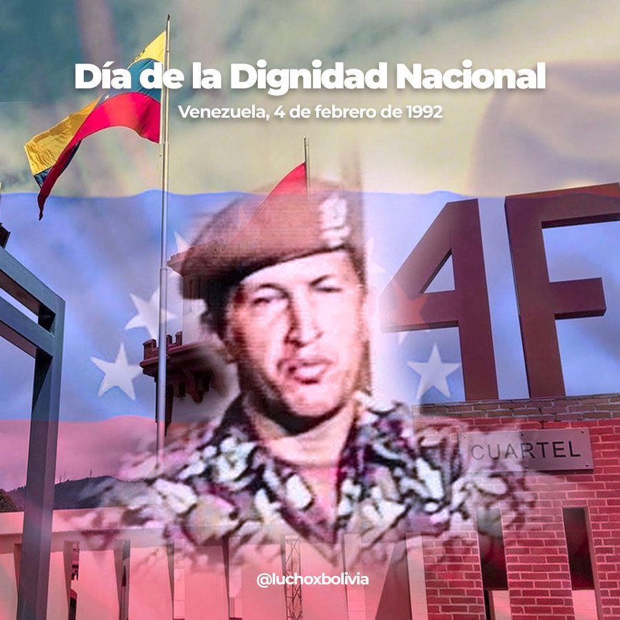 Arce saluda al pueblo venezolano en el Día de la Dignidad Nacional