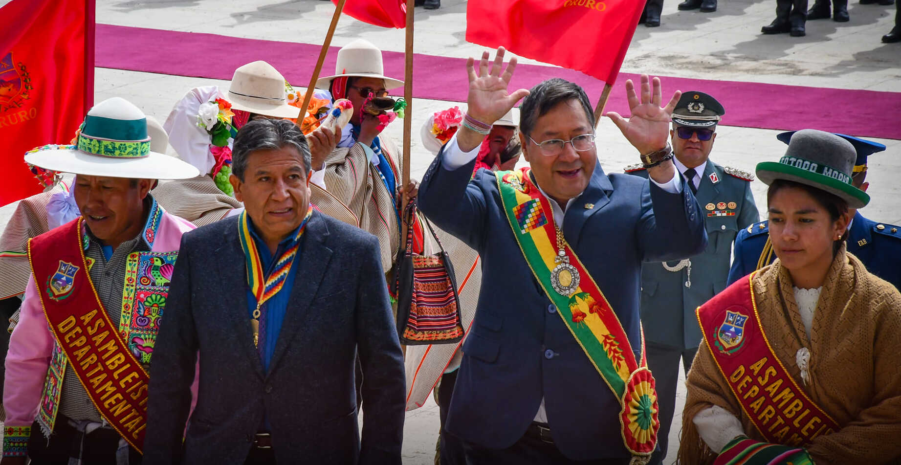 Presidente felicita a Oruro por sus 243 años de lucha y resistencia