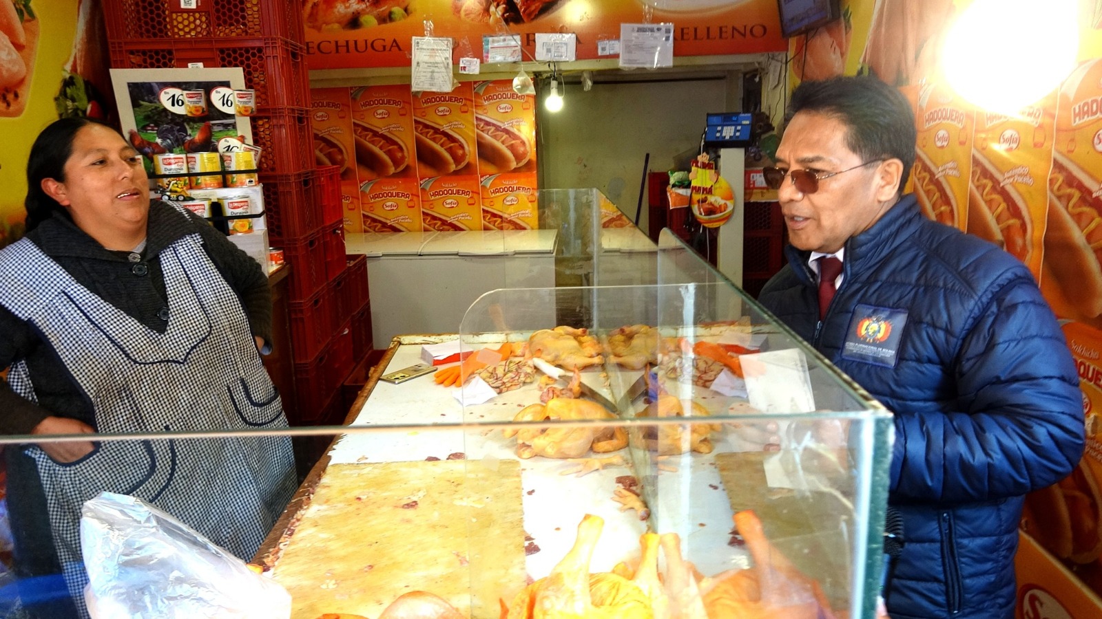 Defensa de Consumidor informa que el abastecimiento y precio de la carne de pollo en La Paz vuelve a la normalidad 