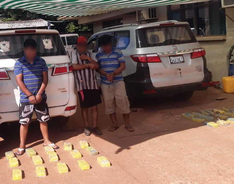 Envían a la cárcel a tres sujetos que trasladaban más de 30 kilos de cocaína en Guayamerín 